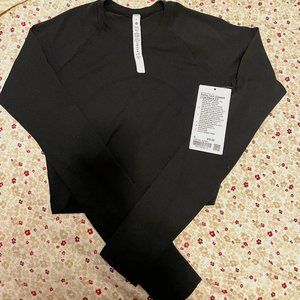 Lululemon Swiftly Tech Cropped Long-Sleeve Shirt 2.0 Size 6(NewWithTag)